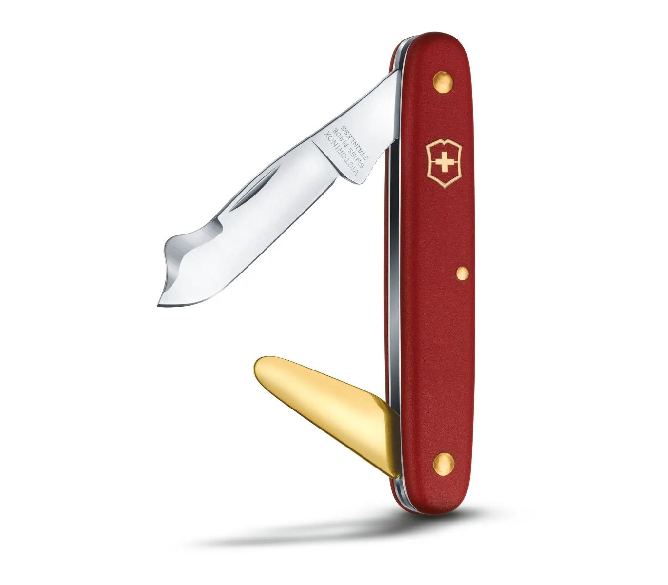 Victorinox Floral knife Left-handed 3.9450.B1 red