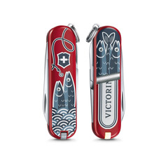 Швейцарски джобен нож Victorinox Classic LE 2019 Sardine Can 0.6223.L1901