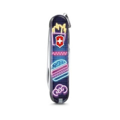 Швейцарски джобен нож Victorinox Classic “Burger Bar“ LE 2019 0.6223.L1906