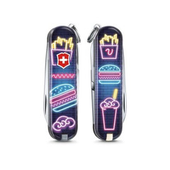 Швейцарски джобен нож Victorinox Classic “Burger Bar“ LE 2019 0.6223.L1906