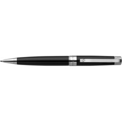 Луксозна метална химикалка с черен лак Charles Dickens 5986-01