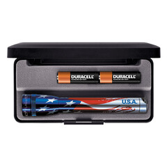 Фенер Mini MAGLITE® 2-Cell AA, Flag-Lite, кутия M2AAEL