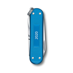 Швейцарски джобен нож Victorinox Classic Alox LE2020 Aqua Blue 0.6221.L20