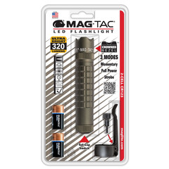 Фенер MAGTAC 2-Cell CR123LED Crown Bezel, тъмнозелен, блистер SG2LRB6L