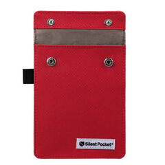 Калъф/протектор за автомобилен ключ (за автомобили с безключово запалване) Silent Pocket, червен SPS-FGRC