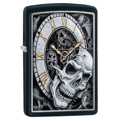 Запалка Zippo, Skull Clock Design 29854