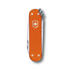 Швейцарски джобен нож Victorinox Classic Alox LE2021 Tiger Orange 0.6221.L21