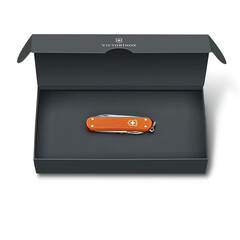 Швейцарски джобен нож Victorinox Classic Alox LE2021 Tiger Orange 0.6221.L21
