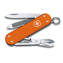 Швейцарски джобен нож Victorinox Classic Alox LE2021 Tiger Orange 0.6221.L21