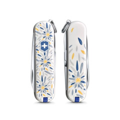 Швейцарски джобен нож Victorinox Classic LE 2021 Alpine Edelweiss 0.6223.L2109
