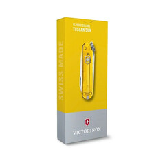 Швейцарски джобен нож Victorinox Classic SD Transparent Tuscan Sun 0.6223.T81G
