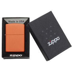 Запалка Zippo, Classic Orange Matte 231