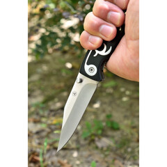 Сгъваем нож LAGUIOLE FOLDABLE HUNTING KNIFE BLACK PAKKAWOOD 40268404