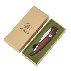 Сгъваем нож LAGUIOLE FOLDABLE KNIFE ROSEWOOD METAL PLATE 40268495