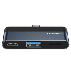 Хъб Usams SJ491 Type-C Mini HUB (Type-C+USB+Micro SD) SJ491HUB01