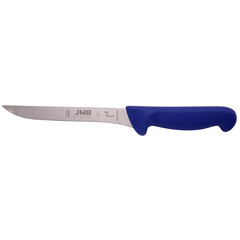Нож JMB за обезкостяване H2-GRIP, право, полутвърдо острие, 15 см, син BK13150SF