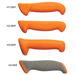 Нож JMB за обезкостяване H2-GRIP, право острие с алвеоли, червен BK04150SE