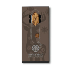 Нож Victorinox Super Tinker Wood Winter Magic Limited Edition 2022 1.4701.63E1