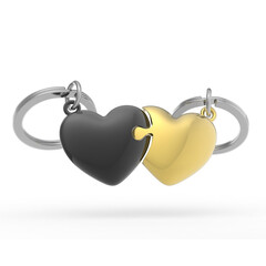 Ключодържател Metalmorphose, Heart Puzzle MTM306-01