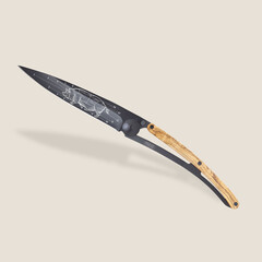 Сгъваем нож Deejo 390g, Olive wood / Prime cuts 3GB000054