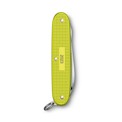 Швейцарски джобен нож Victorinox Pioneer X Alox Limited Edition 2023 Electric Yellow 0.8231.L23