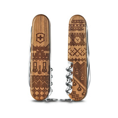 Швейцарски джобен нож Victorinox Swiss Spirit Limited Edition 2023, орех 1.3901.63L23