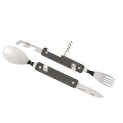 Комплект за хранене Akinod Multifunction Cutlery 13H25, Ebony Wood A02M00004