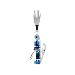 Комплект за хранене Akinod Multifunction Cutlery 13H25, Britany A02M00036