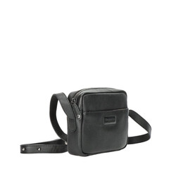 Дамска кожена чанта Bugatti Elsa Shoulder Bag Small, черна 49 4603 01