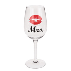 Комплект чаши за вино Mr. & Mrs., 430мл
