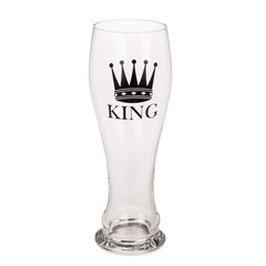 Комплект две чаши за вино и бира King & Queen