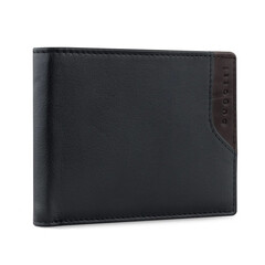 Кожен портфейл Bugatti Corso DeLuxe Wallet, черен
