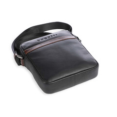 Чанта за рамо Bugatti Corso Deluxe Crossbody, черна