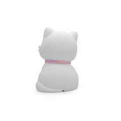 Акумулаторна нощна лампа Dhink® - Cat, бяла