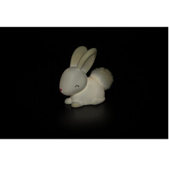 Нощна лампа Dhink® mini - Bunny, бяла