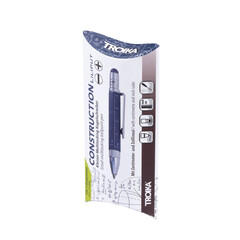 Многофункционална метална химикалка TROIKA LILIPUT TOOL PEN, синя