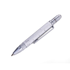 Многофункционална метална химикалка TROIKA LILIPUT TOOL PEN, сребриста
