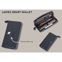 Дамски портфейл Troika - LADIES SMART WALLET, черен