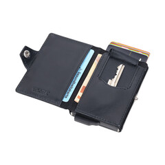 Калъф за карти Troika - MENS SMART WALLET, черен