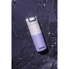 Термочаша ​от неръждаема стомана Kambukka Etna Grip с термокапак 3 в 1 Snapclean®, 500 мл, Pale Purple
