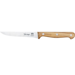 Кухненски нож Due Cigni Tuscany Plain Steak Knife, 11 см, маслиново дърво