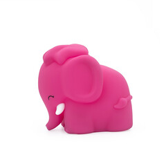 Нощна лампа Dhink® - Elephant, розова