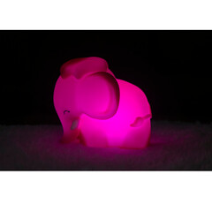 Нощна лампа Dhink® - Elephant, розова