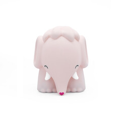 Акумулаторна нощна лампа Dhink® - Elephant, светлорозов