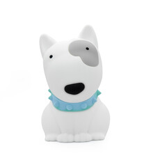 Акумулаторна нощна лампа Dhink® - Dog, бяла