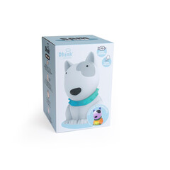 Акумулаторна нощна лампа Dhink® - Dog, бяла