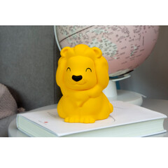 Нощна лампа Dhink® - Lion, жълта