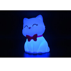 Нощна лампа Dhink® - Cat, бяла