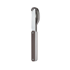 Комплект за хранене Akinod Straight Cutlery 12H34, Dark Grey Aluminium
