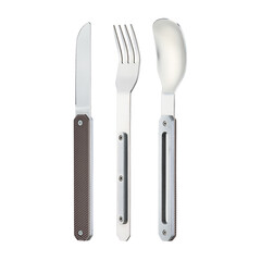 Комплект за хранене Akinod Straight Cutlery 12H34, Dark Grey Aluminium